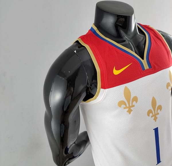2020 New Orleans Pelicans WLLIAMSIN#1 Urban Edition NBA Jersey - Image 6