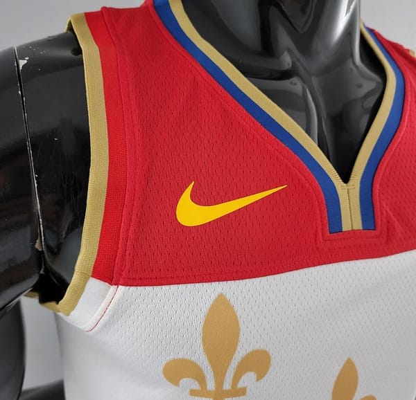 2020 New Orleans Pelicans WLLIAMSIN#1 Urban Edition NBA Jersey - Image 7