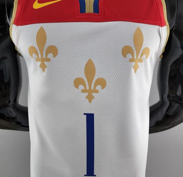 2020 New Orleans Pelicans WLLIAMSIN#1 Urban Edition NBA Jersey - Image 9
