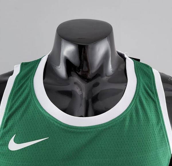 Boston Celtics BROWN#7 Green Gold NBA Jersey - Image 6