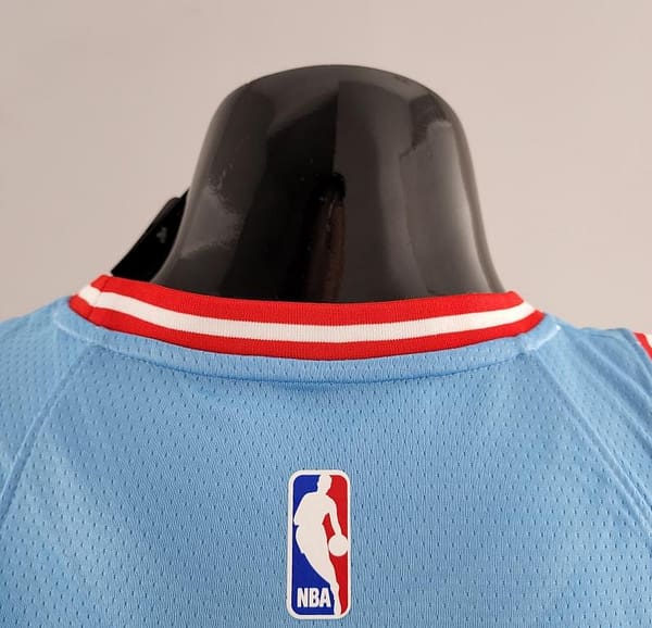Chicago Bulls DeROZAN #11 Blue NBA Jersey - Image 2