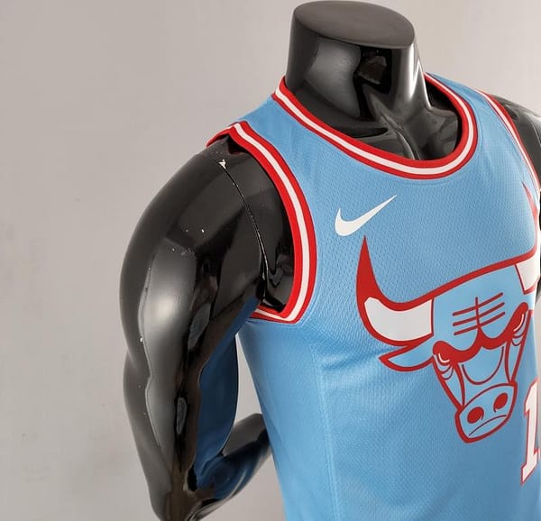 Chicago Bulls DeROZAN #11 Blue NBA Jersey - Image 6