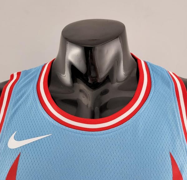 Chicago Bulls DeROZAN #11 Blue NBA Jersey - Image 8