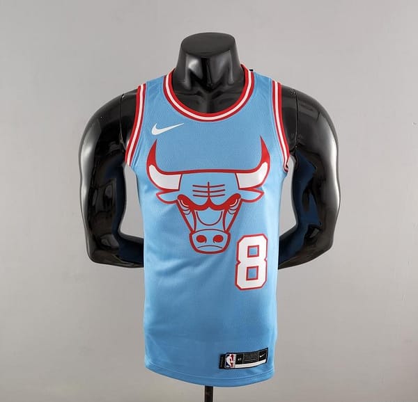 Chicago Bulls LAVINE #8 Blue NBA Jersey