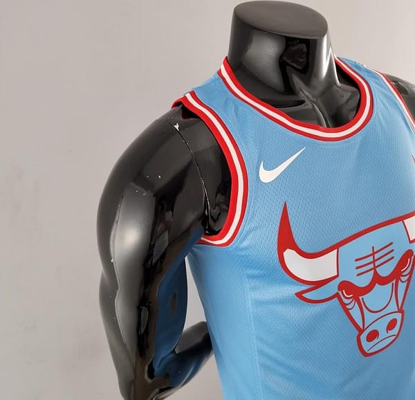 Chicago Bulls BALL#2 Blue NBA Jersey - Image 5