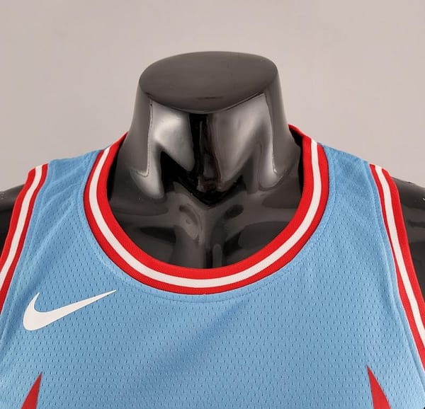 Chicago Bulls BALL#2 Blue NBA Jersey - Image 7