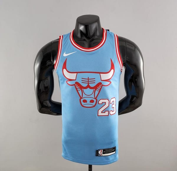 Chicago Bulls JORDAN#23 Blue NBA Jersey