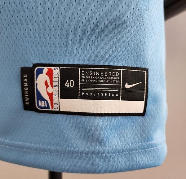Chicago Bulls JORDAN#23 Blue NBA Jersey - Image 2