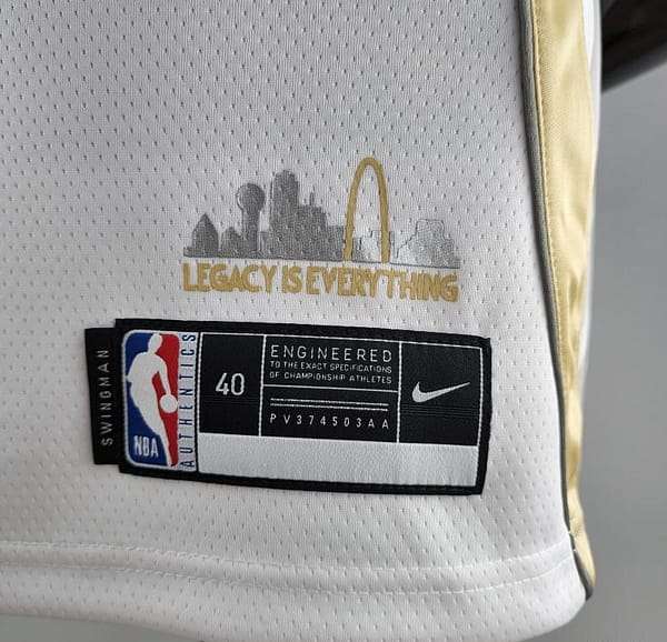 2020 Dallas Mavericks DONCIC#77 City Edition White NBA Jersey - Image 5