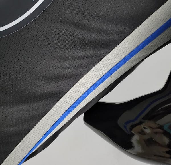 2020 Curry#30 Warriors City Edition Black And Grey NBA Jersey - Image 3