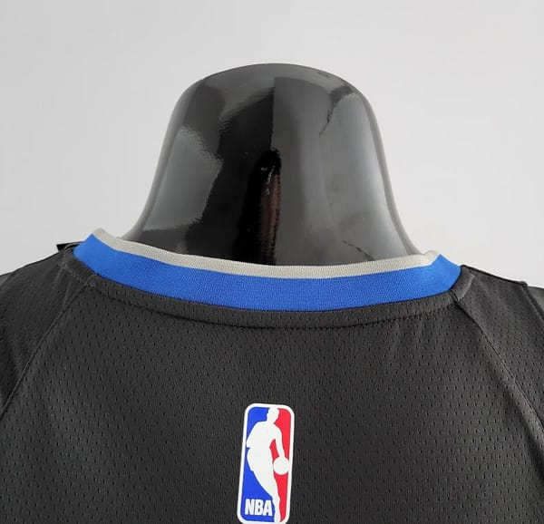 2020 Curry#30 Warriors City Edition Black And Grey NBA Jersey - Image 8