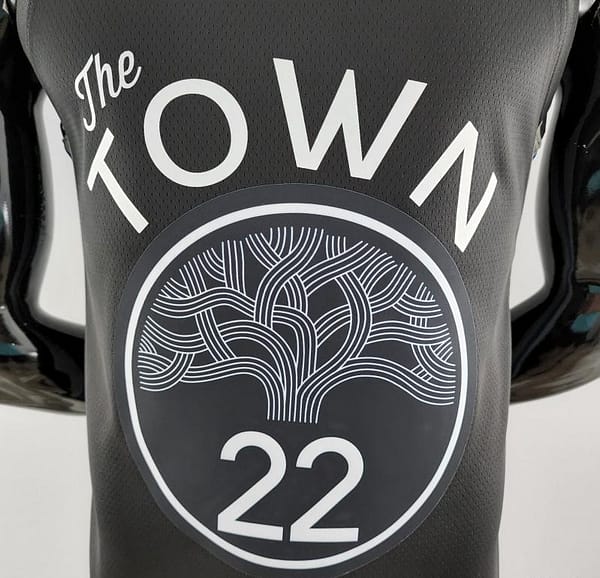 2020 WIGGINS #22 Warriors City Edition Black And Grey NBA Jersey - Image 7