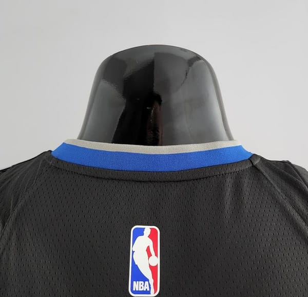 2020 DURANT #35 Warriors City Edition Black & Grey NBA Jersey - Image 2
