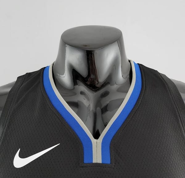 2020 DURANT #35 Warriors City Edition Black & Grey NBA Jersey - Image 7
