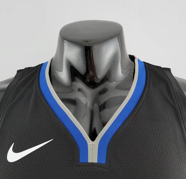 2020 PAYTON II#0 Warriors City Edition Black And Grey NBA Jersey - Image 4