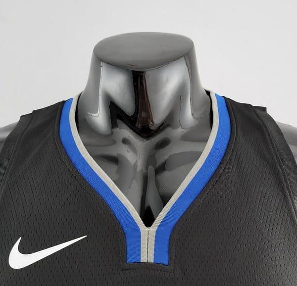 2020 GREEN #23 Warriors City Edition Black And Grey NBA Jersey - Image 6