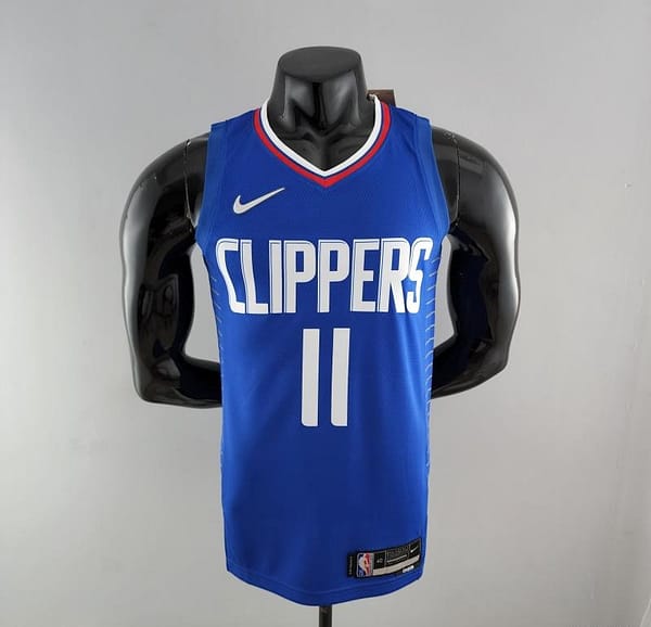 75th Anniversary WALL#11 Los Angeles Clippers NBA Jersey Blue