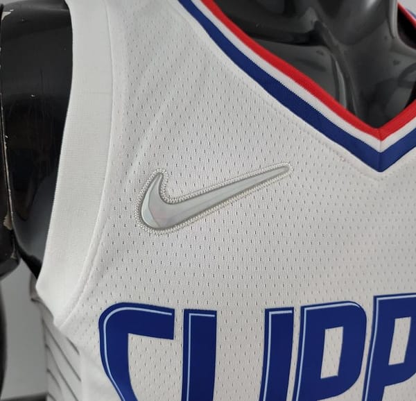 75th Anniversary WALL#11 Los Angeles Clippers NBA Jersey White - Image 2