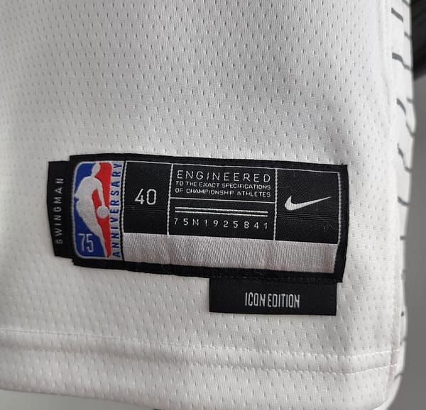 75th Anniversary WALL#11 Los Angeles Clippers NBA Jersey White - Image 8