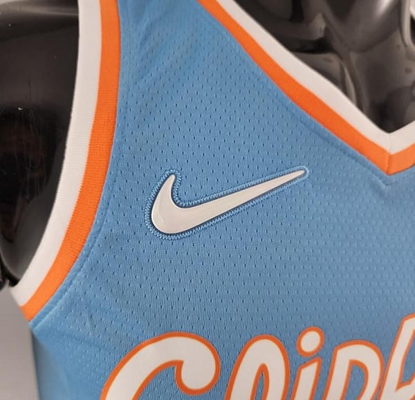 2022 WALL#11 Los Angeles Clippers City Edition NBA Jersey Blue - Image 7