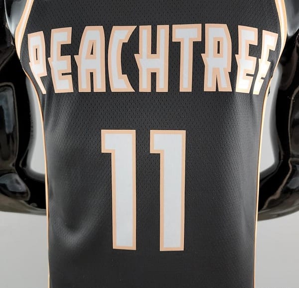 Atlanta Hawks Young #11 Limited Black NBA Jersey - Image 7