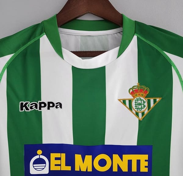 Retro Real Betis 01/02 Home Soccer Jersey - Image 9