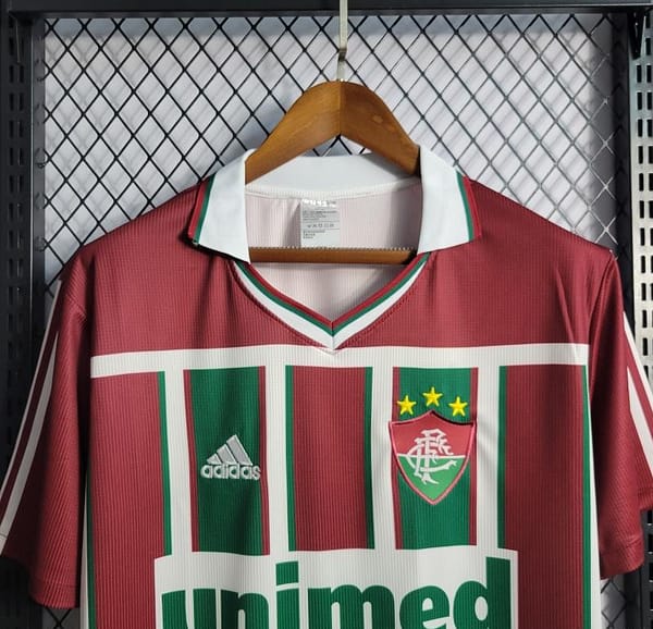 Retro 02-03 Fluminense Home Soccer Jersey - Image 6