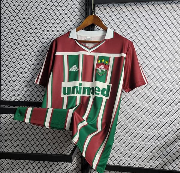Retro 02-03 Fluminense Home Soccer Jersey - Image 8