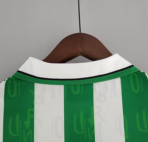 Retro 94/95 Real Betis Home Soccer Jersey - Image 3