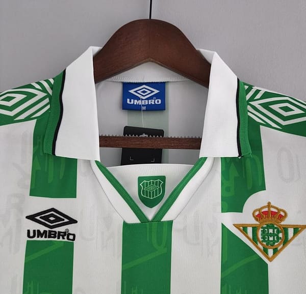 Retro 94/95 Real Betis Home Soccer Jersey - Image 8
