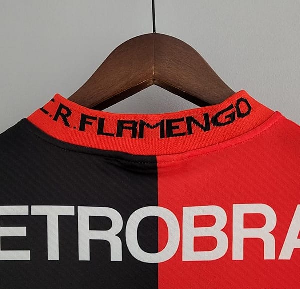 Retro 1994 Flamengo 100th Anniversary Edition Home Soccer Jersey - Image 3