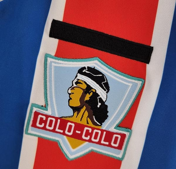 Retro 1986 Colo Colo Away Soccer Jersey - Image 8