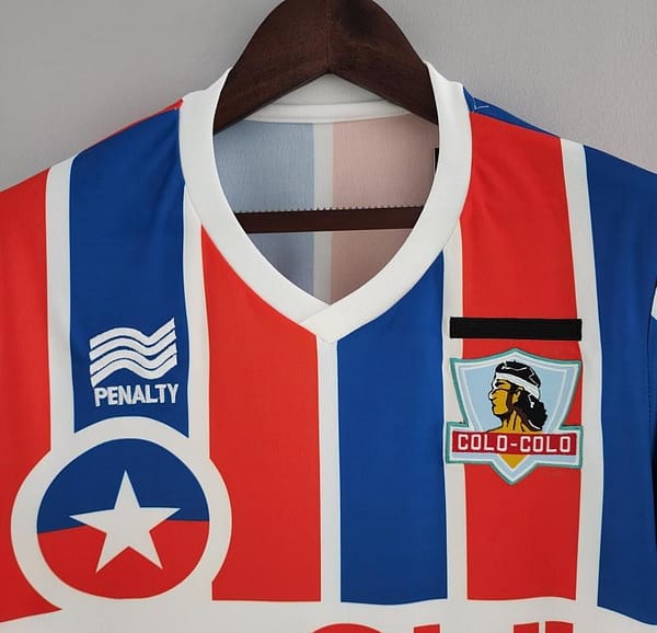 Retro 1986 Colo Colo Away Soccer Jersey - Image 9