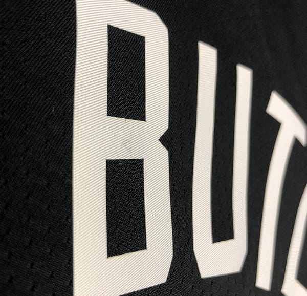 2019-20 NBA Heat Pressed Men's Black Miami Heat #22 Jimmy Butler City Edition Jersey - Image 5