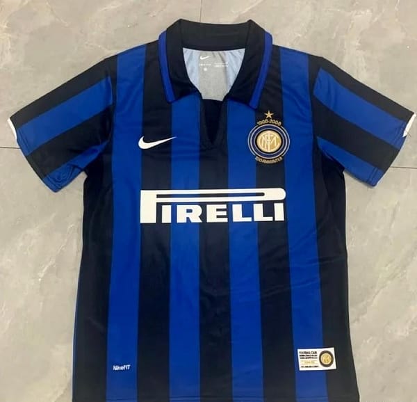 07 08 Inter Milan Home Soccer Jersey