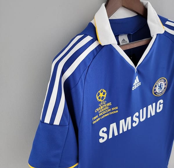 Retro Chelsea 08/09 Home Soccer Jersey - Image 4