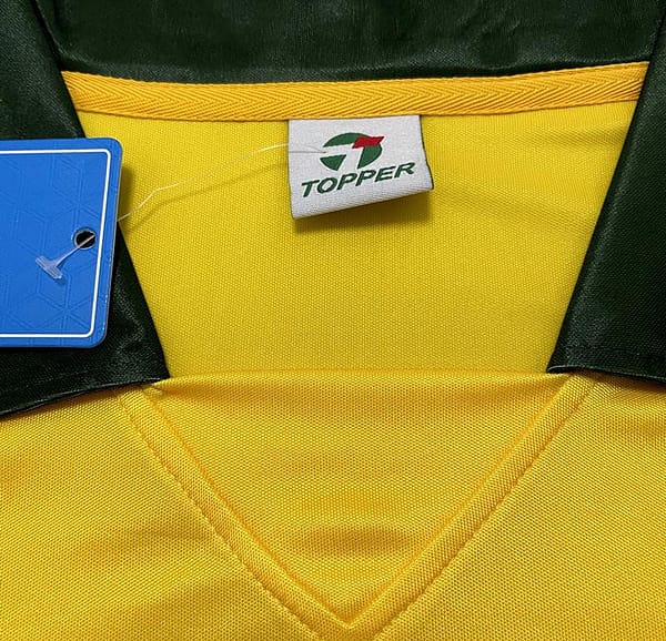 Retro 1988 Brazil Home Soccer Jersey - Image 7