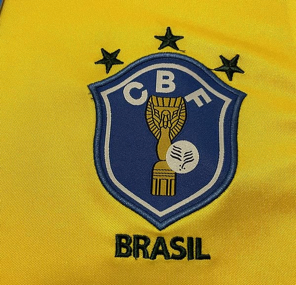 Retro 1988 Brazil Home Soccer Jersey - Image 9