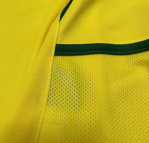 Retro 2002 Brazil Home Soccer Jersey - Image 5