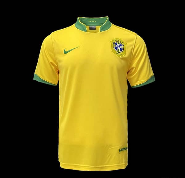 Retro 2006 Brazil Home Soccer Jersey