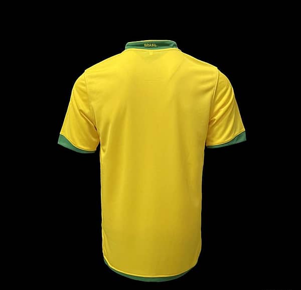Retro 2006 Brazil Home Soccer Jersey - Image 2