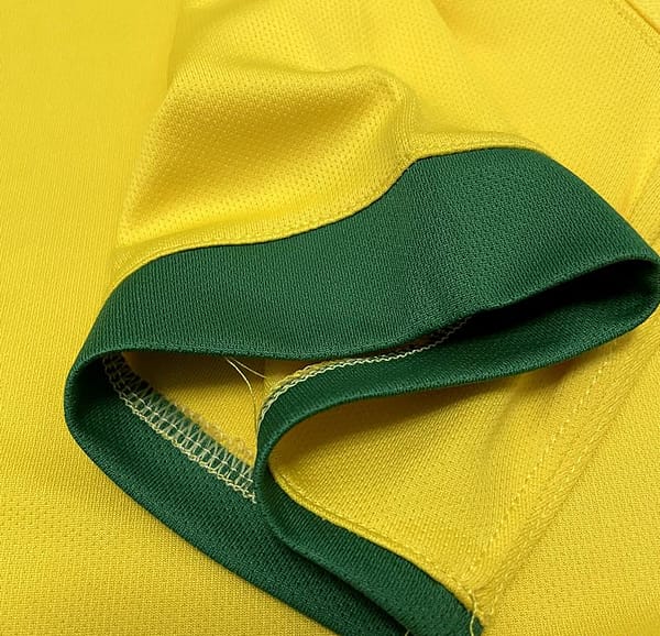 Retro 2006 Brazil Home Soccer Jersey - Image 4
