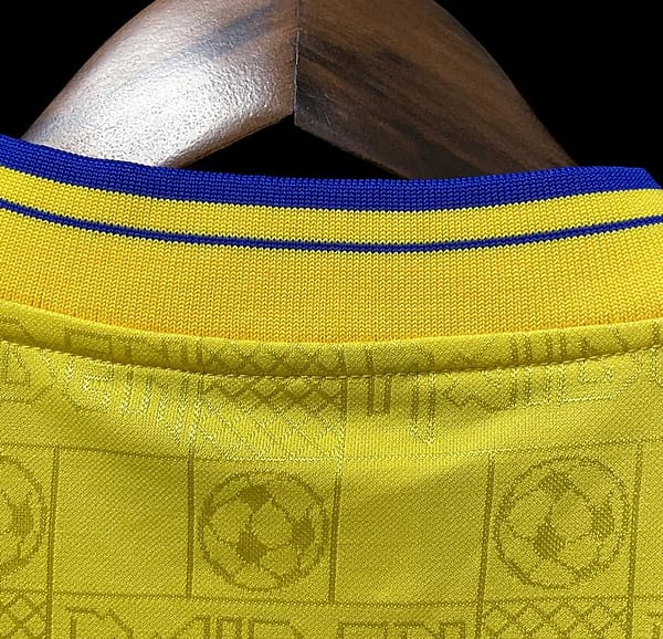 Retro 2008 West Ham Iron Maiden Yellow Jersey - Image 6