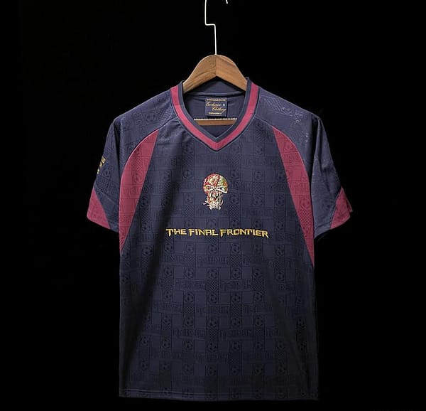Retro 2010 West Ham Iron Maiden Home Soccer Jersey