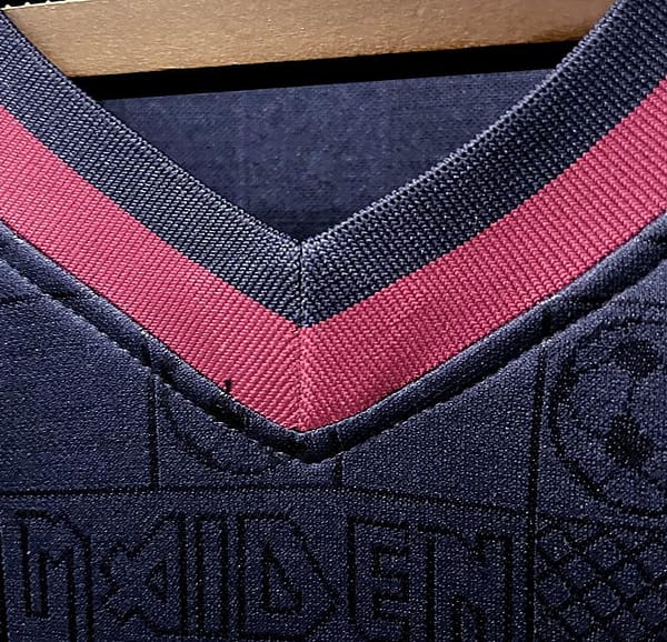 Retro 2010 West Ham Iron Maiden Home Soccer Jersey - Image 8