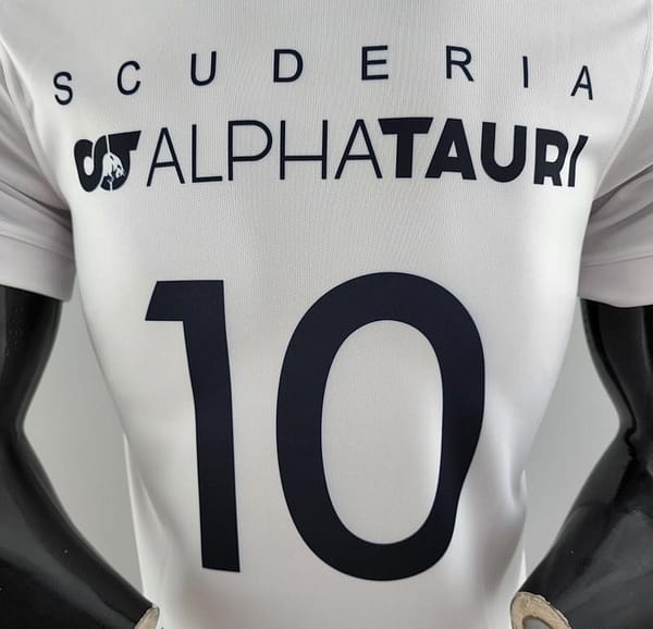2022 F1  Honda Scuderia AlphaTauri Jersey #0009 - Image 9
