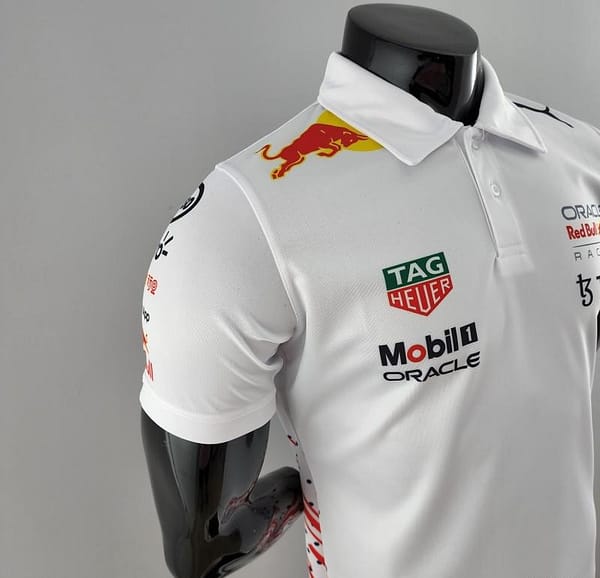 2022 F1 Redbull White Jersey  #0011 - Image 6