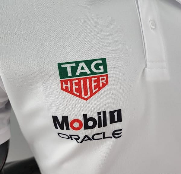 2022 F1 Redbull White Jersey  #0011 - Image 7
