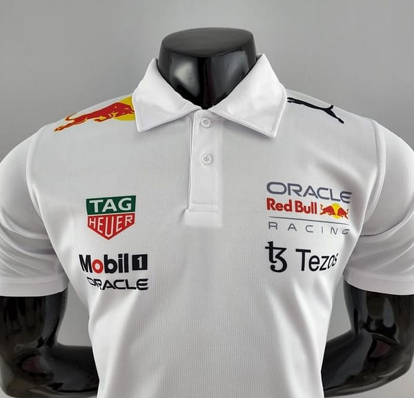2022 F1 Redbull White Jersey  #0011 - Image 9