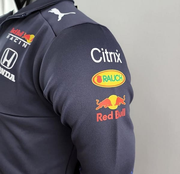 2022 F1 Redbull Full Zipper Hoodie Jacket #0004 - Image 4
